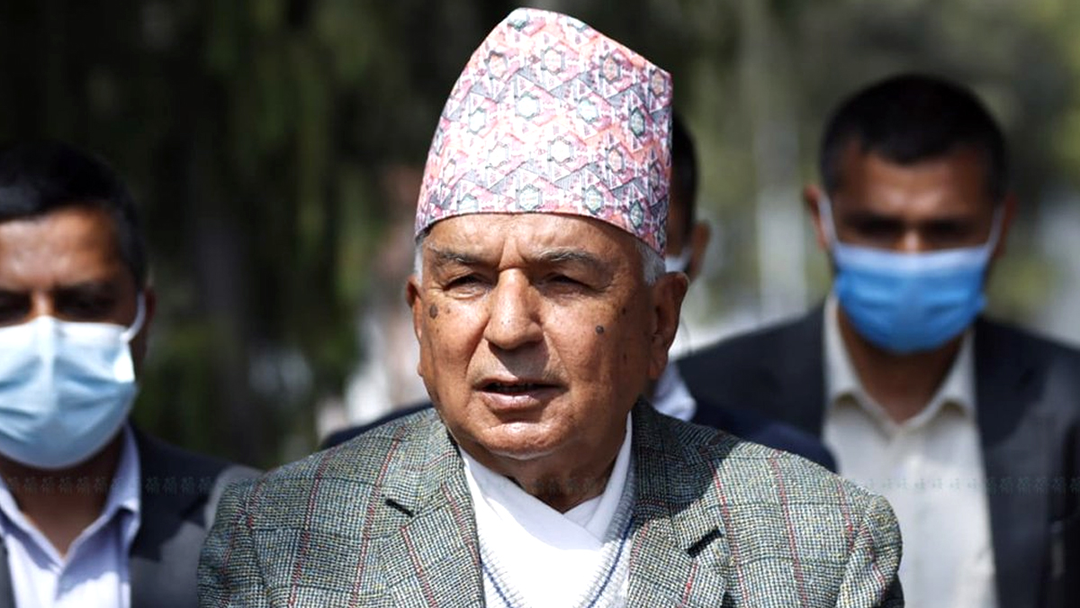 राष्ट्रपतिमा सर्वसम्मत बन्ने इच्छा छ, ओलीजीकाे साथ पाउने विश्वासमा छु : पाैडेल